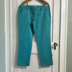 Mossimo Supply Co Straight-Leg Chino Pants - Faded Wash Teal